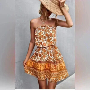 Women’s sleeveless slip on dress Casual, size Large NWOT